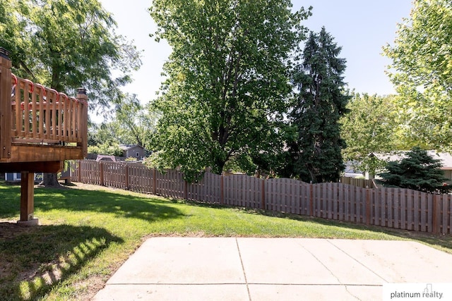 13253 Josephine St, Omaha, NE 68138 - view of yard with a patio and a deck