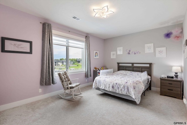 12604 N 178th Cir, Bennington, NE 68007 - bedroom featuring light carpet and baseboards