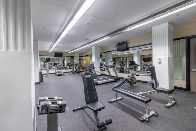 210 S 16th St S Unit 918, Omaha, NE 68102 - view of gym
