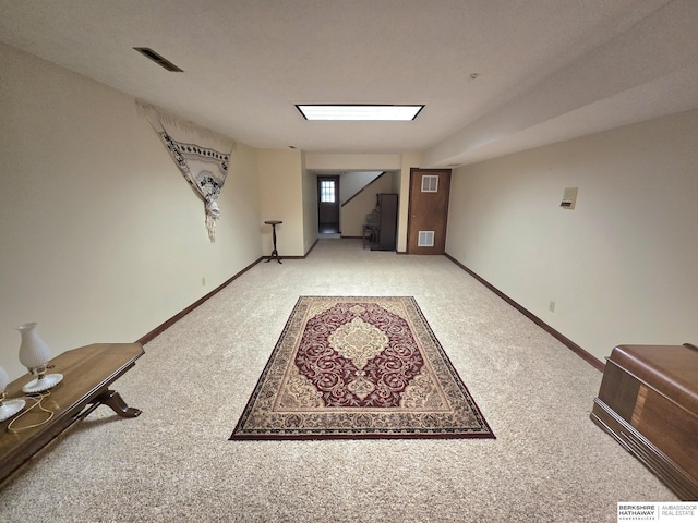1924 W 8th Ave, Plattsmouth, NE 68048 - basement with carpet flooring and baseboards