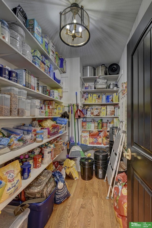 view of pantry