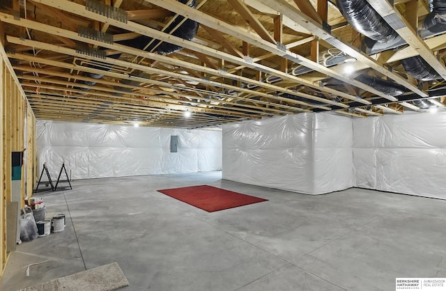 10280 S 209th St, Gretna, NE 68028 - view of unfinished below grade area