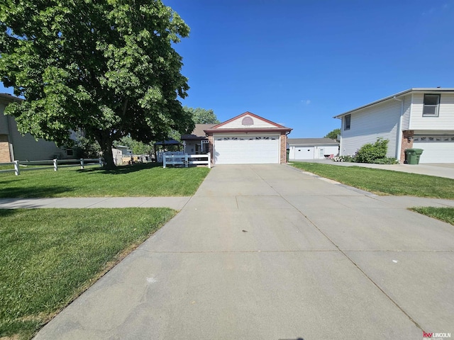 10531 N 137th St, Waverly, NE 68462 - view of front of home with a detached garage