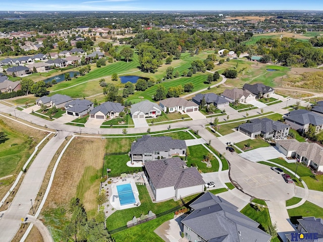 8947 Himark Ln, Lincoln, NE 68526 - view of property location with a nearby body of water, nearby suburban area, and a local golf course