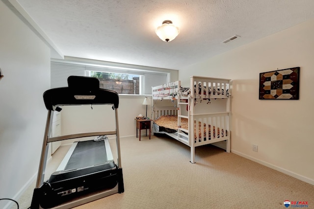 9900 Van Dorn St, Lincoln, NE 68520 - bedroom with carpet floors, a textured ceiling, and baseboards