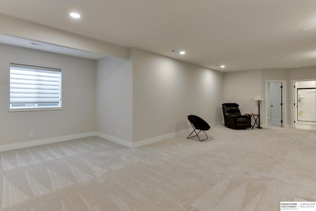 18108 Locust St, Elkhorn, NE 68022 - unfurnished room with carpet, recessed lighting, and baseboards