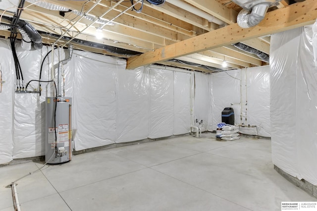 18108 Locust St, Elkhorn, NE 68022 - unfinished below grade area featuring water heater
