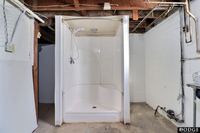 1807 N Platte Ave, Fremont, NE 68025 - basement featuring concrete block wall