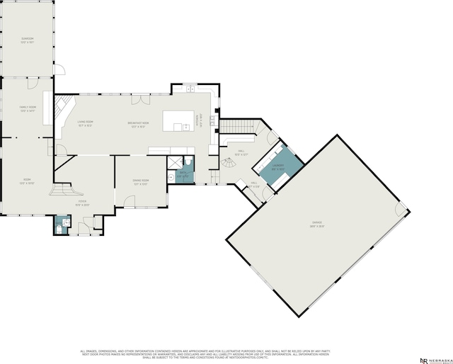 1125 Stone Creek Dr, Blair, NE 68008 - home floor plan