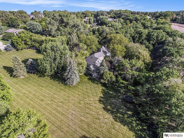 1125 Stone Creek Dr, Blair, NE 68008 - bird's eye view of a heavily wooded area