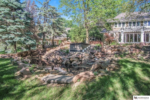 1125 Stone Creek Dr, Blair, NE 68008 - view of yard