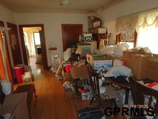 1935 S 11th St, Omaha, NE 68106 - miscellaneous room featuring wood finished floors
