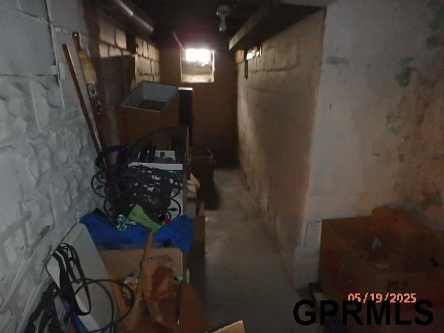 1935 S 11th St, Omaha, NE 68106 - view of unfinished basement