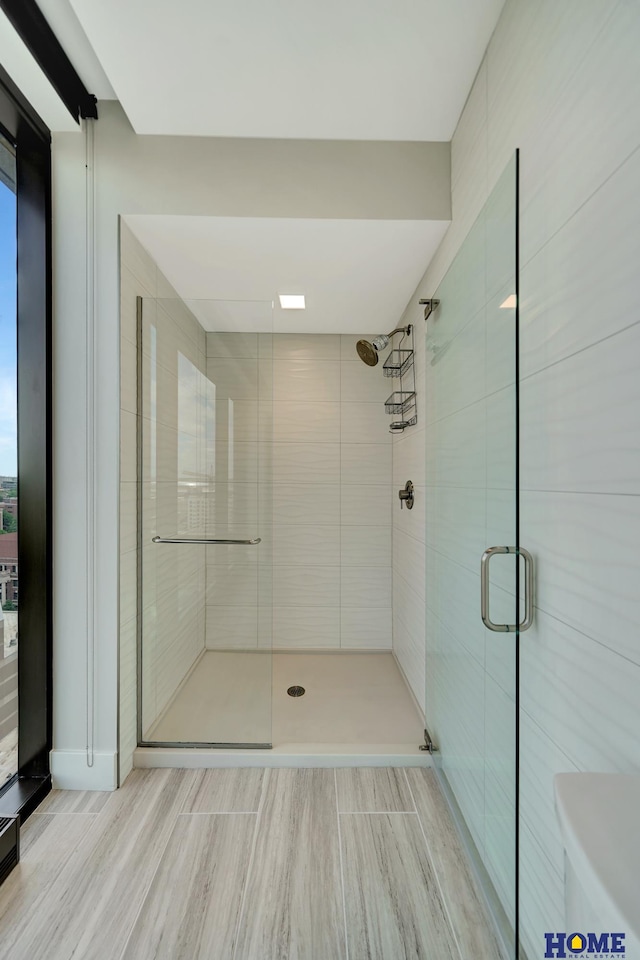 1125 Q St Unit 1401, Lincoln, NE 68508 - bathroom with a stall shower