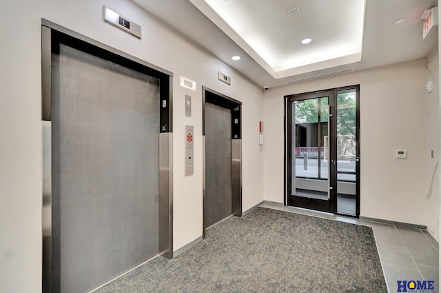1125 Q St Unit 1401, Lincoln, NE 68508 - community lobby with recessed lighting and a security system