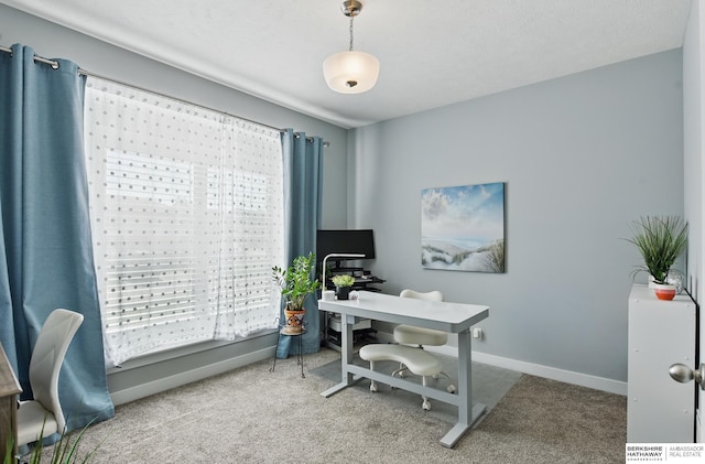 2614 N 191st Ave, Omaha, NE 68022 - carpeted office space with healthy amount of natural light and baseboards
