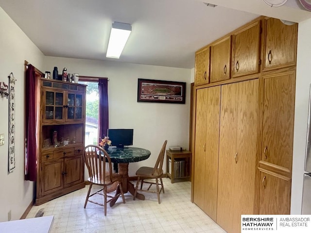 1200 H St, Pawnee City, NE 68420 - dining room with light flooring