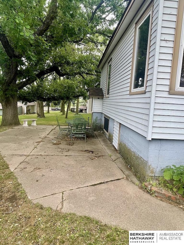 1200 H St, Pawnee City, NE 68420 - view of patio / terrace with outdoor dining area