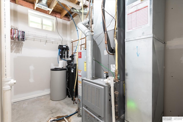 view of utility room
