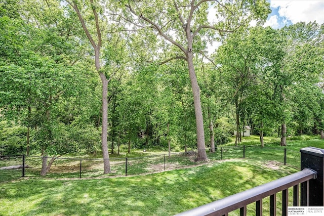 view of yard