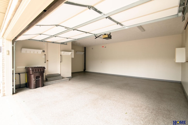 9160 Pioneer Ct, Lincoln, NE 68520 - garage with a garage door opener