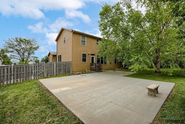 6732 S 169th Ave, Omaha, NE 68135 - back of property featuring a patio