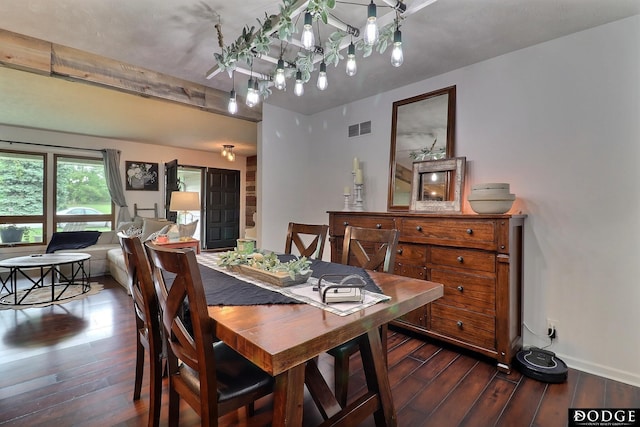 1131 Elizabeth Cir, Fremont, NE 68025 - dining space featuring wood finished floors and baseboards