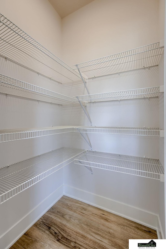 view of pantry