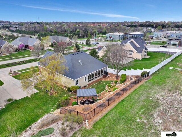 8420 Augusta Dr, Lincoln, NE 68526 - aerial view of residential area