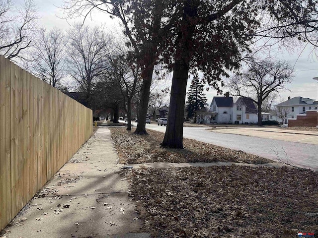 803 6th St, Fairbury, NE 68352 - view of asphalt street featuring sidewalks and a residential view