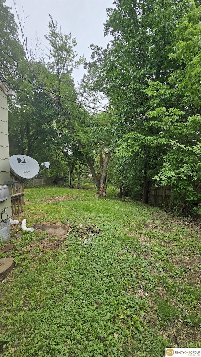 view of yard