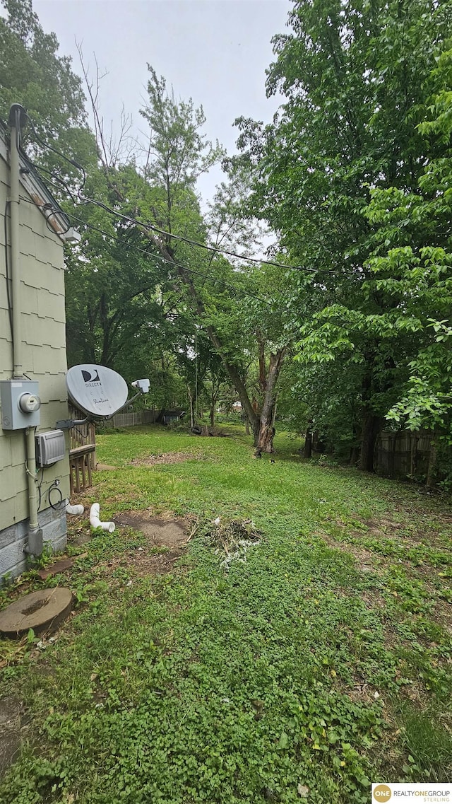 view of yard