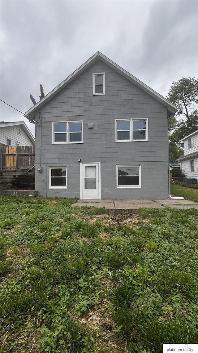 view of rear view of house