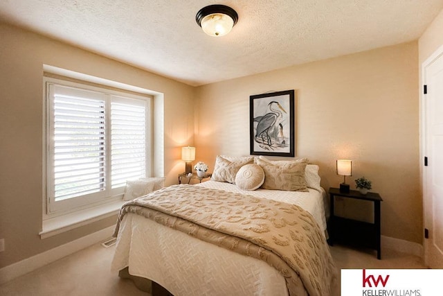 7815 Maui Cir, Papillion, NE 68046 - bedroom featuring carpet flooring, baseboards, and a textured ceiling
