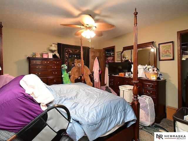 70 Switchgrass Ln, Bennet, NE 68317 - bedroom featuring carpet and ceiling fan