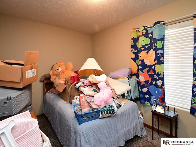 70 Switchgrass Ln, Bennet, NE 68317 - bedroom featuring carpet floors, baseboards, and a textured ceiling