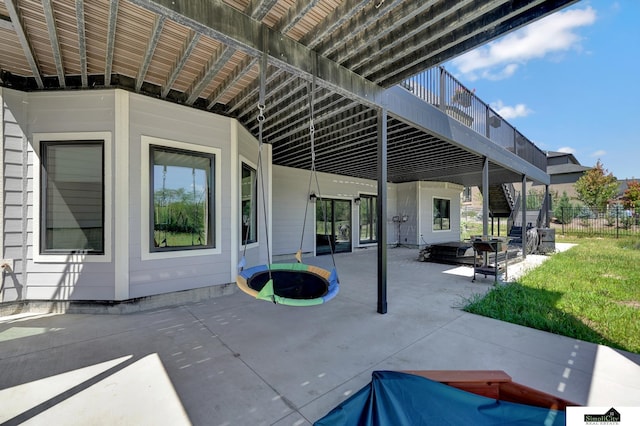 17380 S 77th Pt, Hickman, NE 68372 - view of patio