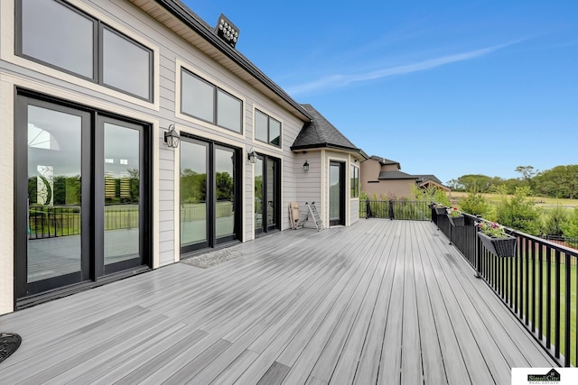 17380 S 77th Pt, Hickman, NE 68372 - view of wooden deck