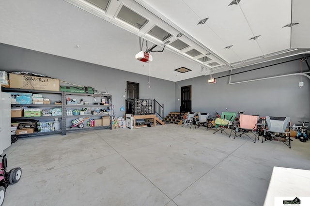 17380 S 77th Pt, Hickman, NE 68372 - garage with a garage door opener