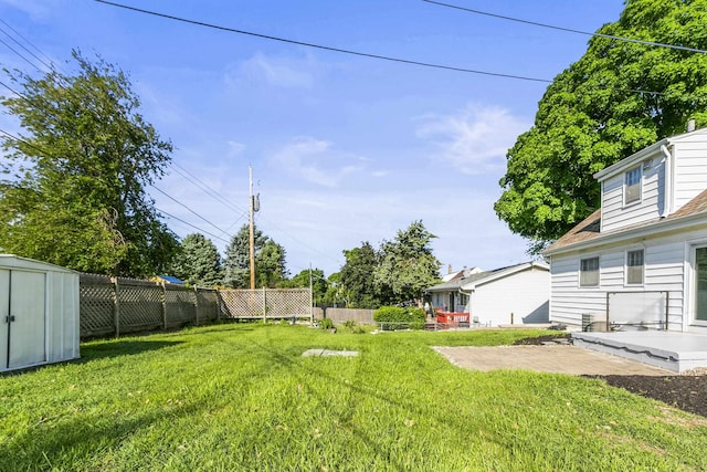 8207 Decatur St, Omaha, NE 68114 - view of yard with a patio area