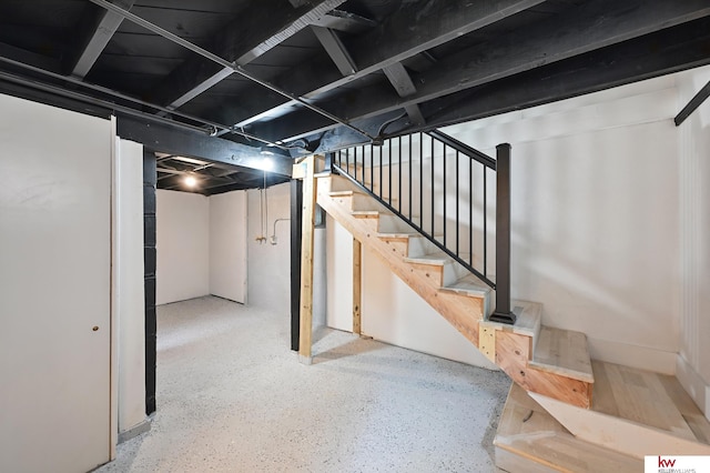 2740 N 49th St, Omaha, NE 68104 - finished basement with stairs
