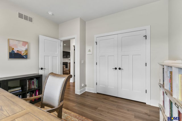 9750 Casa Galeano Ct, Lincoln, NE 68520 - home office featuring wood finished floors and baseboards