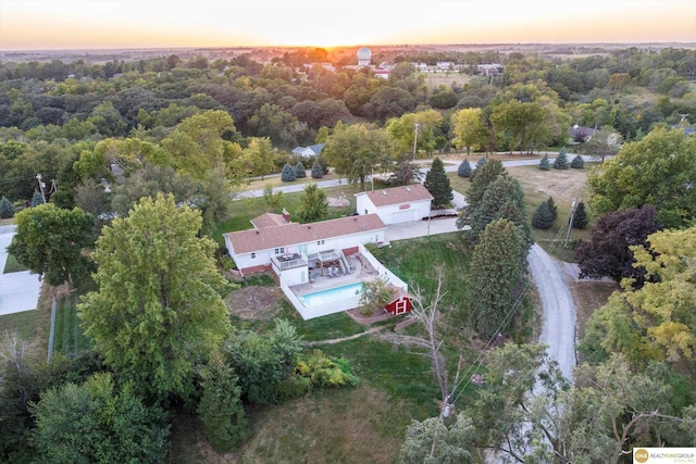 10919 N 69th St, Omaha, NE 68152 - view of subject property featuring a pool