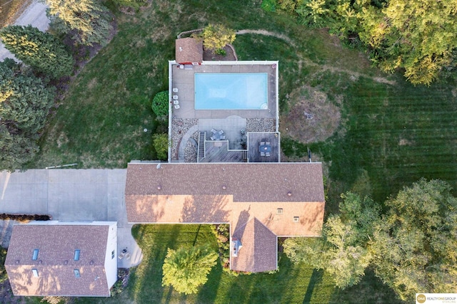 10919 N 69th St, Omaha, NE 68152 - view from above of property