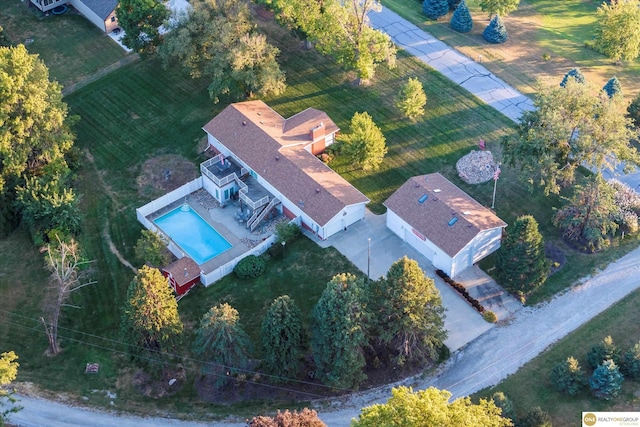 10919 N 69th St, Omaha, NE 68152 - view of subject property with a pool
