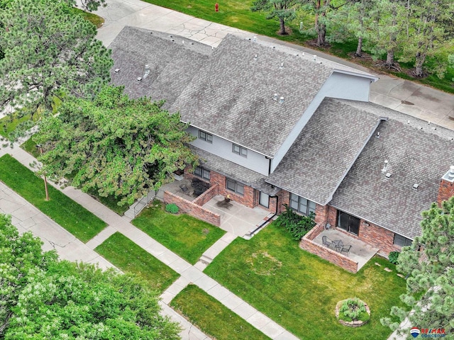 6609 Shenandoah Ct, Lincoln, NE 68510 - view from above of property