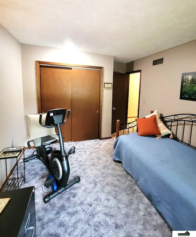 5201 Danbury Ct, Lincoln, NE 68512 - carpeted bedroom featuring a closet