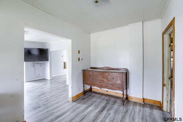 165 Monroe St, Bennet, NE 68317 - unfurnished room featuring wood finished floors and baseboards