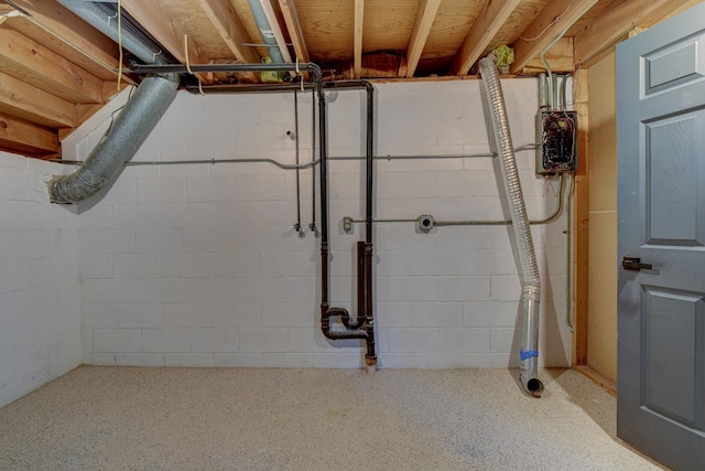 11680 Meredith Ave, Omaha, NE 68164 - view of unfinished below grade area