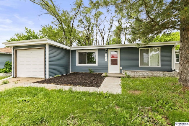 4656 Redick Ave, Omaha, NE 68152 - single story home with a garage and driveway